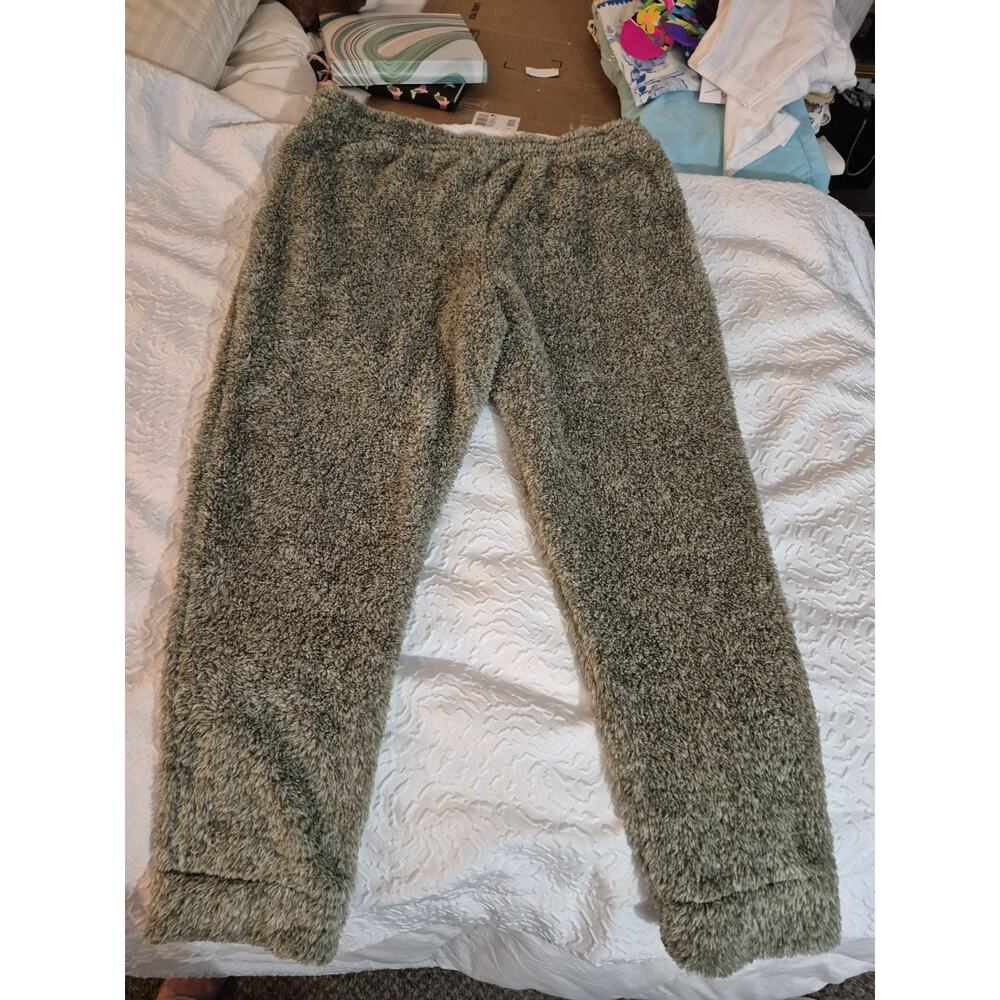 💥 UGG KOOLABURRA 2XL Fuzzy Jogger Pants Loungewear Cozy Sweatpants Womens D1 - Picture 5 of 6